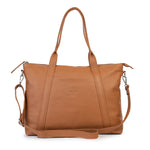 Load image into Gallery viewer, Dusky Robin Luxe Collection The Valentina Tote - Tan