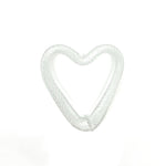 Load image into Gallery viewer, Glass Heart - White
