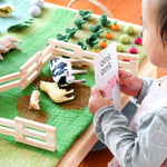 Load image into Gallery viewer, Tara Treasures Felt Play Mat Playscape - Farm (Large)