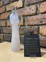 Load image into Gallery viewer, Caravel Glass Guardian Angel Large - Pink & Gold