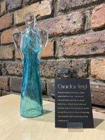 Load image into Gallery viewer, Caravel Glass Guardian Angel Large - Teal