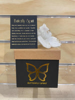 Load image into Gallery viewer, Glass Butterfly - White