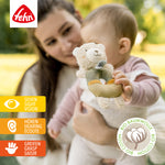 Load image into Gallery viewer, FehnNATUR Soft Ring Rattle - Bear