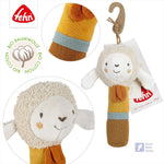 Load image into Gallery viewer, FehnNATUR Rod Grabber Rattle - Sheep
