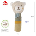 Load image into Gallery viewer, FehnNATUR Rod Grabber Rattle - Bear