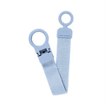 Load image into Gallery viewer, BIBS Pacifier Loop Clip - Dusty Blue