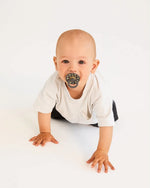 Load image into Gallery viewer, BIBS Dummies Size 2 Polka - Sage/Iron