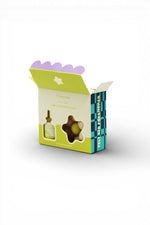 Load image into Gallery viewer, Grace and James Bloom Collection Felt Air Freshener - Lime Leaf & Wild Fresia