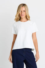 Load image into Gallery viewer, Betty Basics Base Tee - White