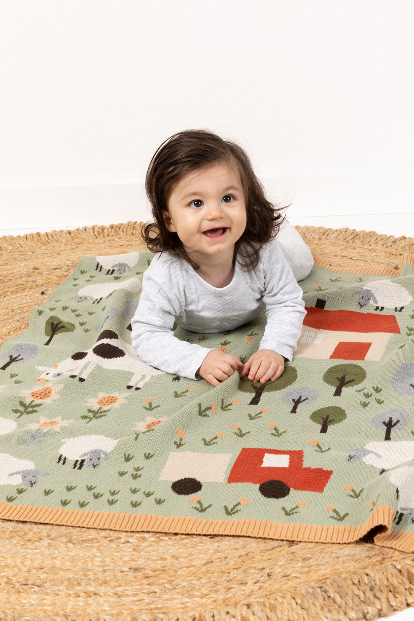 Indus Design Baby Blanket - Up Country