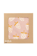 Load image into Gallery viewer, Indus Design Baby Blanket - Strawberry
