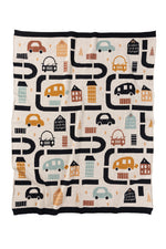 Load image into Gallery viewer, Indus Design Baby Blanket - Transport
