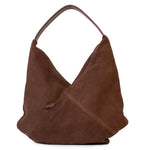 Load image into Gallery viewer, Dusky Robin Margot Tote - Brown Suede
