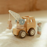 Load image into Gallery viewer, Little Dutch Wooden Crane Truck