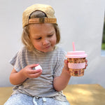 Load image into Gallery viewer, Chino Club Baby Chino Cup 4oz - Australian Wildflowers