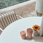 Load image into Gallery viewer, Chino Club Stainless Steel Coffee Cup 8oz - Pink Daisy