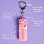 Load image into Gallery viewer, Kepler Keychains Personal Safety Alarm - Pink