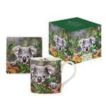 Load image into Gallery viewer, Ashdene Mug & Coaster Set Babies of the Bush - Koala Joey