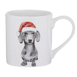 Load image into Gallery viewer, Ashdene Fine Bone China Santa Paws Pups Mug - Dashie