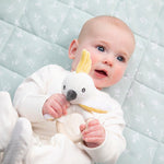 Load image into Gallery viewer, Living Textiles Ring Rattle Australiana - Colin the Cockatoo