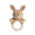 Load image into Gallery viewer, Living Textiles Ring Rattle Australiana - Kylie the Kangaroo