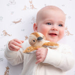 Load image into Gallery viewer, Living Textiles Ring Rattle Australiana - Kenny the Kookaburra