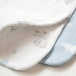 Load image into Gallery viewer, Living Textiles Organic Wash Cloths 3pk - Elephant Playtime