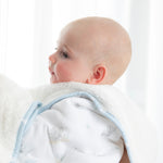Load image into Gallery viewer, Living Textiles Jersey Sherpa Blanket - Elephant Playtime