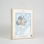 Load image into Gallery viewer, Living Textiles Organic Hooded Towel - Elephant Playtime