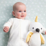 Load image into Gallery viewer, Living Textiles Knitted Toy Australiana - Colin the Cockatoo