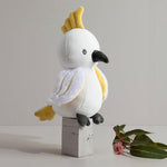 Load image into Gallery viewer, Living Textiles Knitted Toy Australiana - Colin the Cockatoo