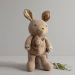 Load image into Gallery viewer, Living Textiles Knitted Toy Australiana - Kylie the Kangaroo