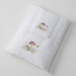 Load image into Gallery viewer, Pilbeam Living Baby Bath Towel & Face Washer Set - Mushroom Meadow