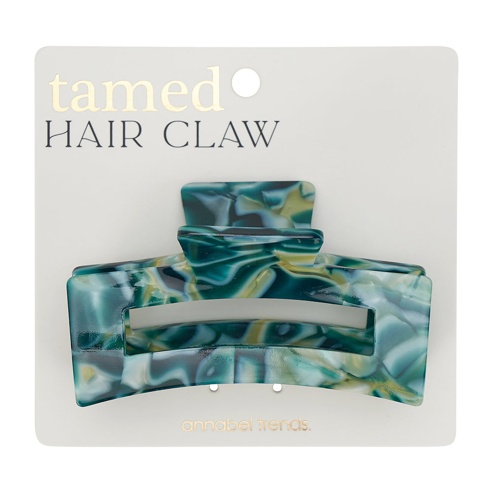 Annabel Trends Tamed Hair Claw - Malachite 