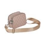 Load image into Gallery viewer, Annabel Trends AT Travel Quilted 3 Zip Bag - Oyster