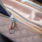 Load image into Gallery viewer, Annabel Trends AT Travel Quilted 3 Zip Bag - Oyster
