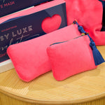 Load image into Gallery viewer, Annabel Trends Cosy Luxe Velvet Coin Purse - Pink Crush