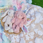 Load image into Gallery viewer, Annabel Trends Baby Bunny Rug - Pink 100cm x 80cm