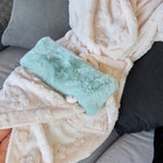 Load image into Gallery viewer, Annabel Trends Cosy Luxe Heat Pillow - Mist Green