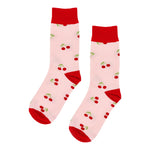 Load image into Gallery viewer, Annabel Trends Boxed Socks 3 pack - Cherry Bomb