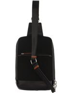 Load image into Gallery viewer, Pierre Cardin Leather 3-Way Sling Bag PC3601 - Black