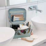 Load image into Gallery viewer, Tonic Australia Duet Beauty Case - Birdsong Coastal Teal