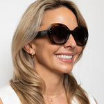 Load image into Gallery viewer, Locello Kamilla - Grey Geo Stripe | Smoke