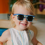 Load image into Gallery viewer, Frankie Ray Sunglasses Tyler (0-18mths) - Blue Stripe