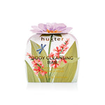 Load image into Gallery viewer, Huxter Body Cleansing Bar Gift Box 150g - Mauve Flower - White Florals & French Pear