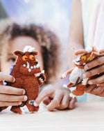Load image into Gallery viewer, Tara Treasures Finger Puppet Set of 2 - The Gruffalo's Child
