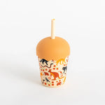 Load image into Gallery viewer, Chino Club Mini Smoothie Cup & Straw 200ml - Australian Animals