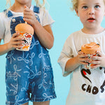 Load image into Gallery viewer, Chino Club Mini Smoothie Cup & Straw 200ml - Australian Animals