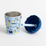 Load image into Gallery viewer, Chino Club Mini Smoothie Cup & Straw 200ml - Rad Times