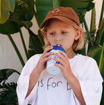 Load image into Gallery viewer, Chino Club Mini Smoothie Cup & Straw 200ml - Rad Times